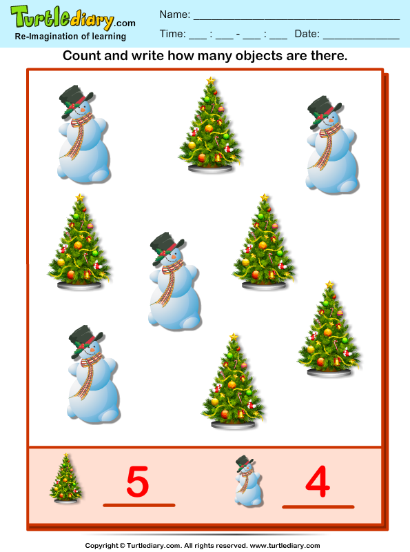 Christmas Counting Answer