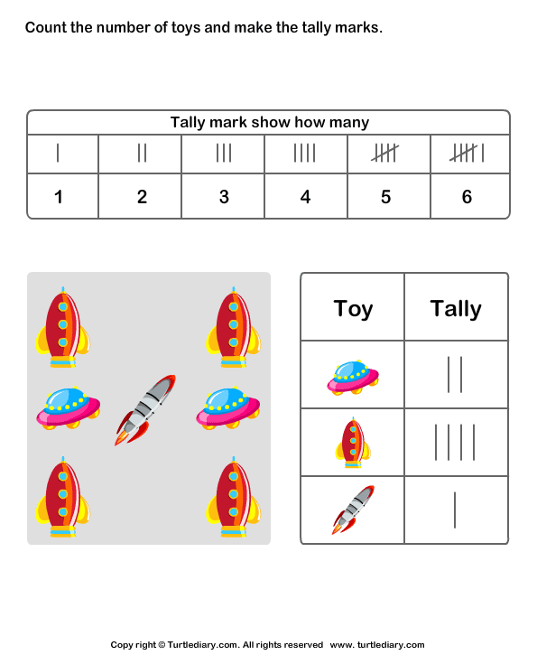 Record Data with Tally Charts Answer
