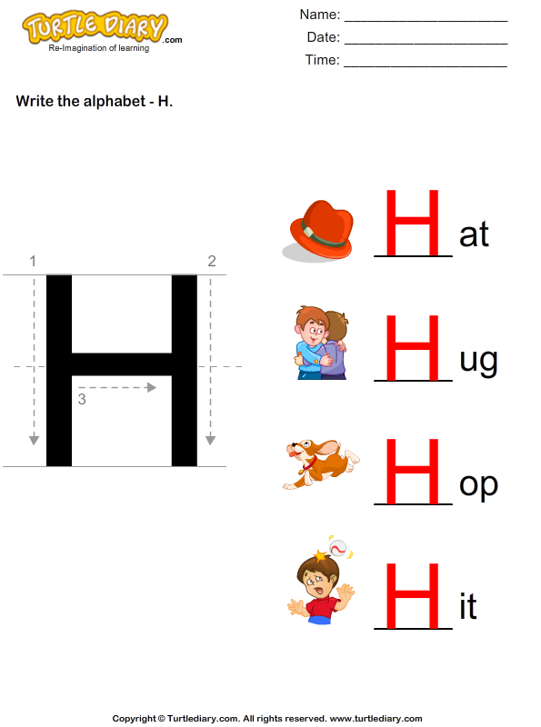 Alphabet - Write in Upper Case (a -z) Answer