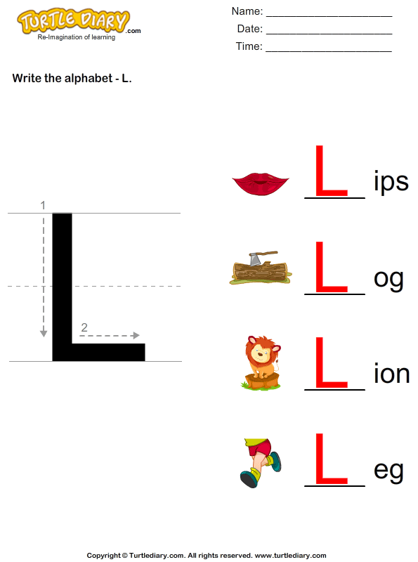 Alphabet - Write in Upper Case (a -z) Answer