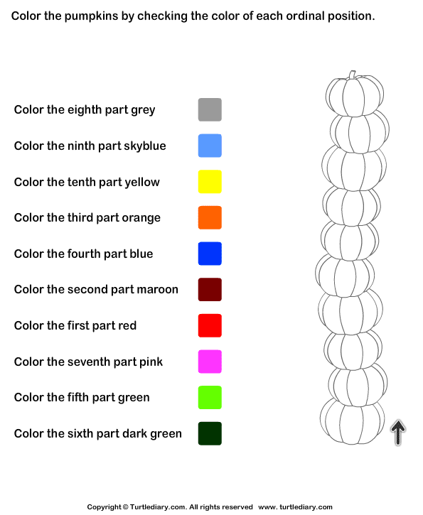 Color Ordinal Position
