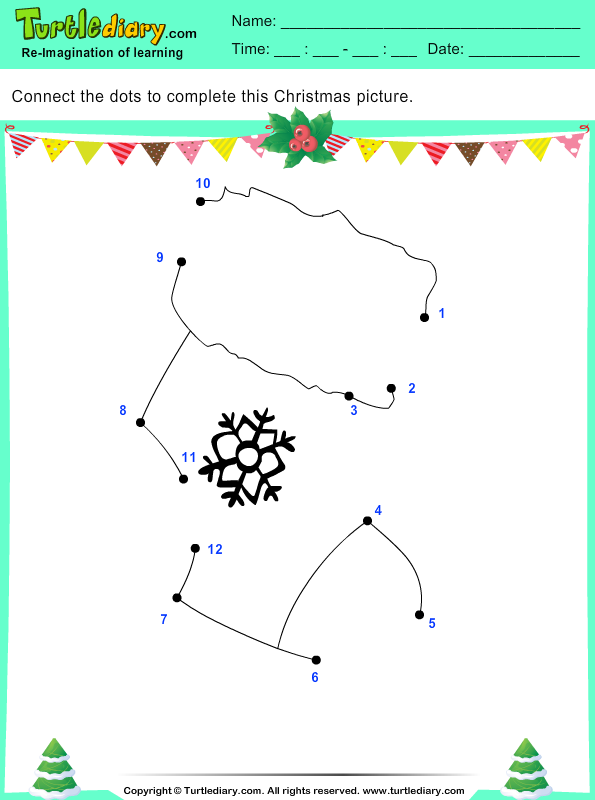  Christmas Connect the Dots by Number