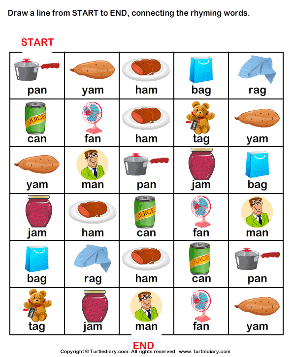 Move and Rhyme - Board Game | Teach Starter