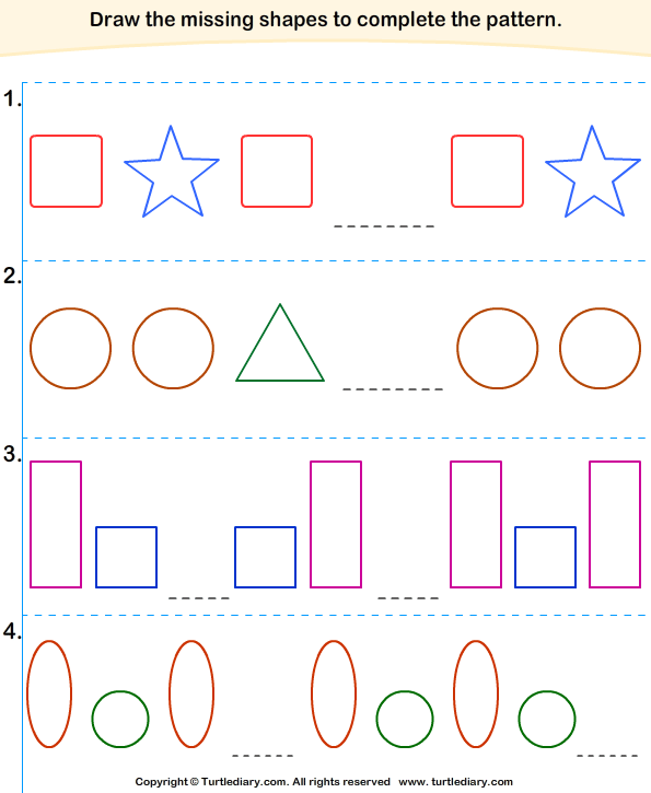 Complete the Missing Pattern