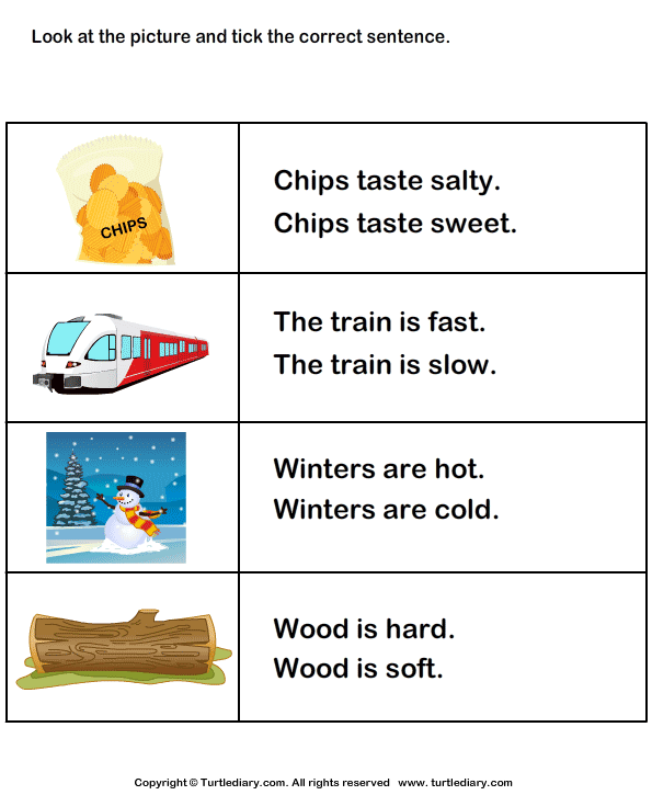 Choose the Sentence with Correct Adjective