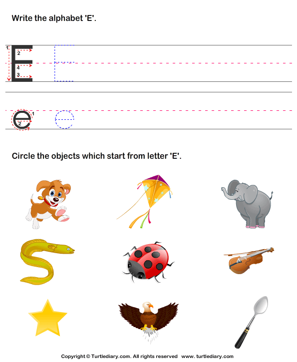 Identify Words for Letters (A-z)