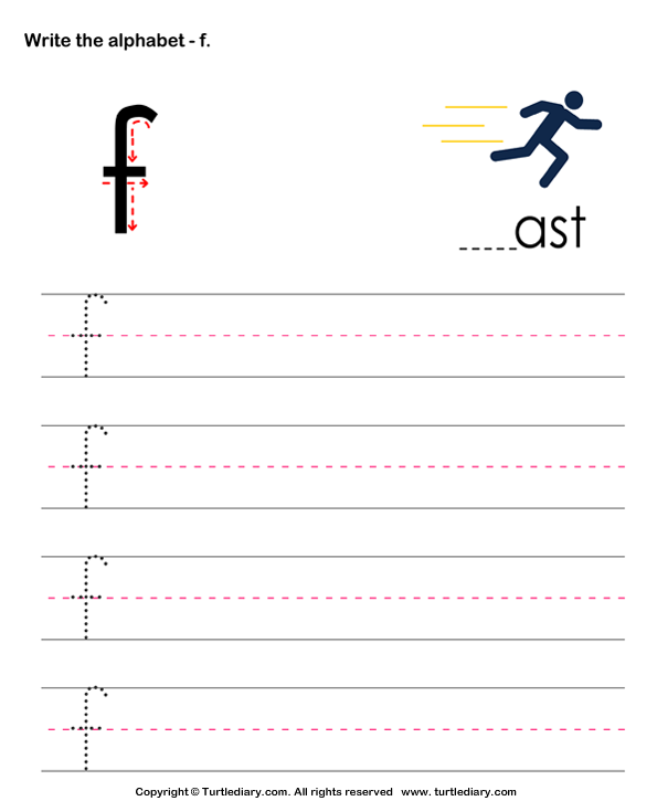 Write Letters in Lower Case (A-z)