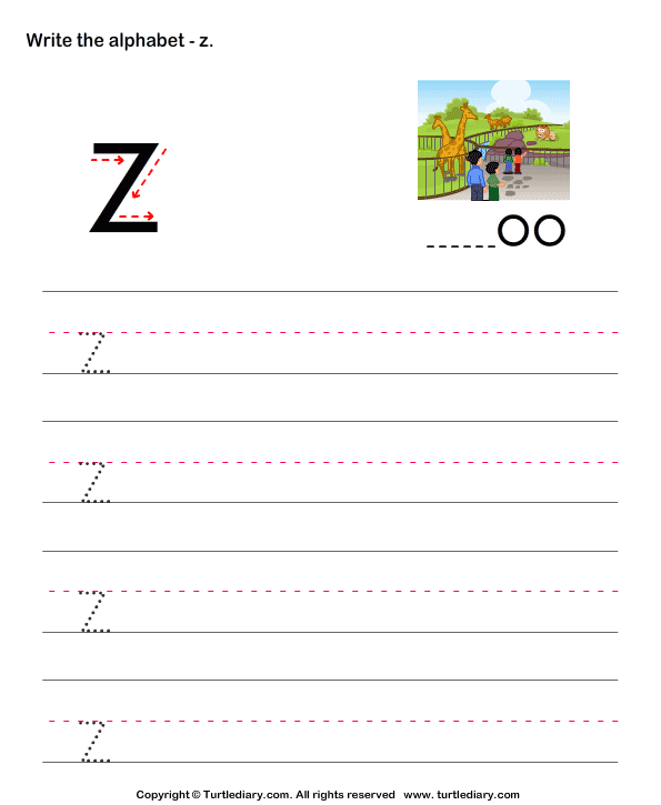 Write Letters in Lower Case (A-z)
