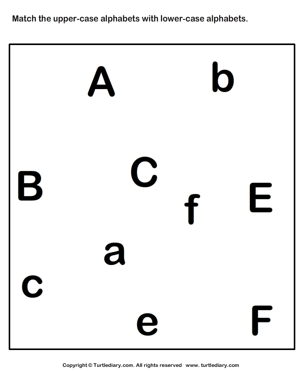 Match Upper Case and Lower Case Letters