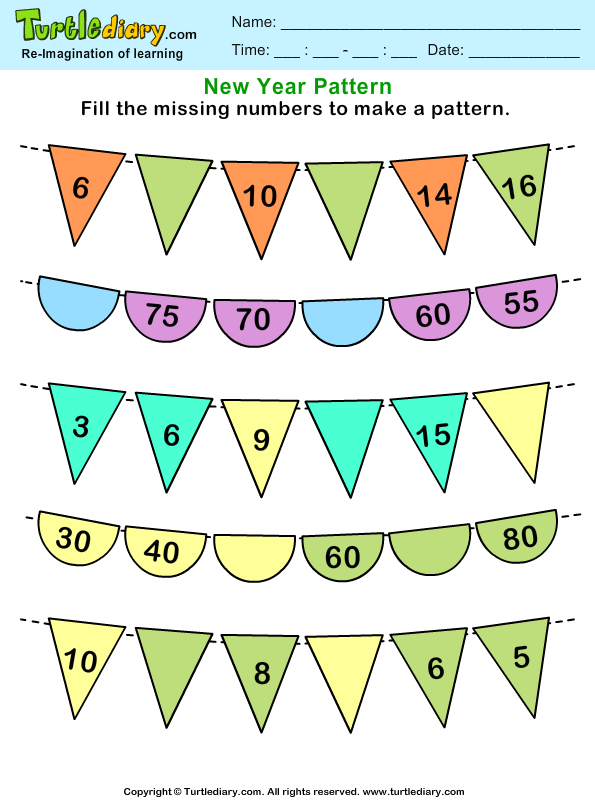 Recognizing Number Patterns
