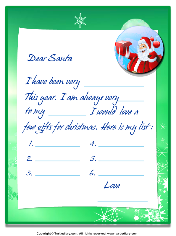 Write a Letter to Santa