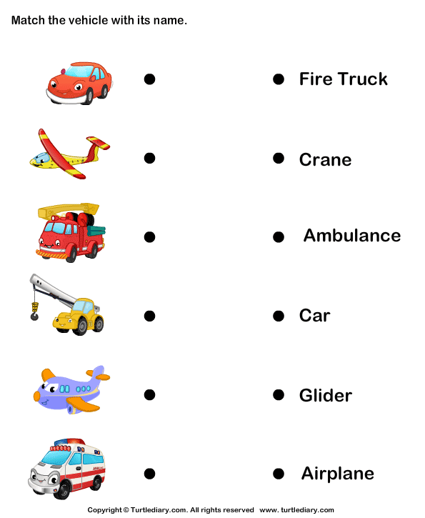 Vehicles - Identify and Match Names