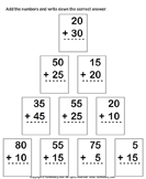 Adding Two Two Digit Numbers within Hundred