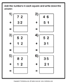 Adding Two Two Digit Numbers without Regrouping
