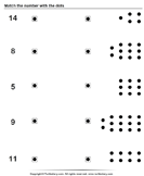Count Dots - number - Kindergarten