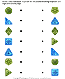 Similar Pattern - geometry - Kindergarten