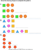 Growing Pattern - geometric-shapes - Kindergarten