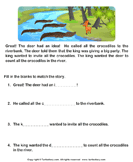Read Comprehension Deer and Crocodiles and Answer the Questions