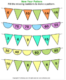 New Year Patterns - new-year - First Grade