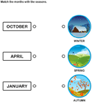 Seasons Matching with Months