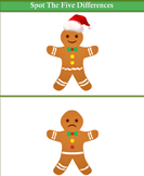 Spot the Difference Gingerbread