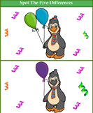 Spot the Differences Penguin
