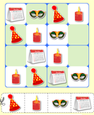New Year Puzzles - new-year - First Grade