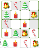Sudoku Puzzle Candle Tree Bell Candy