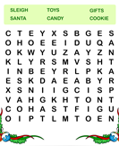 Toys Word Search
