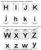 Uppercase and Lowercase Letters Matching
