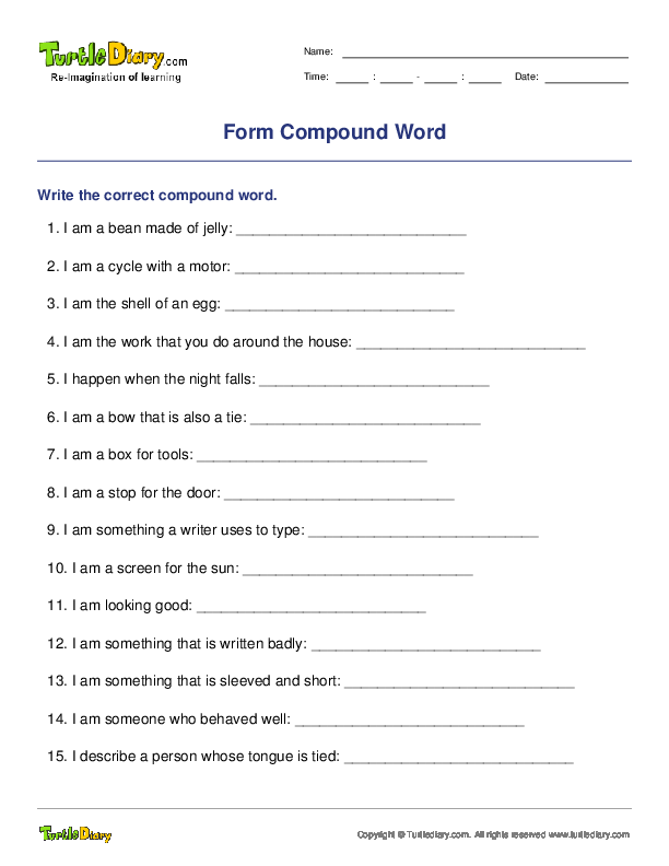 Form Compound Word