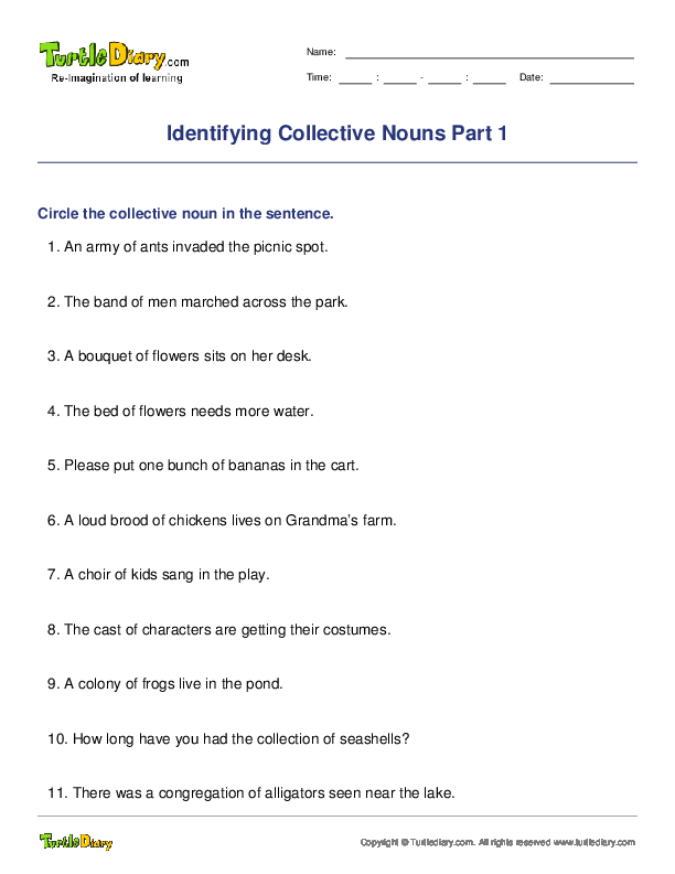 Identifying Collective Nouns Part 1
