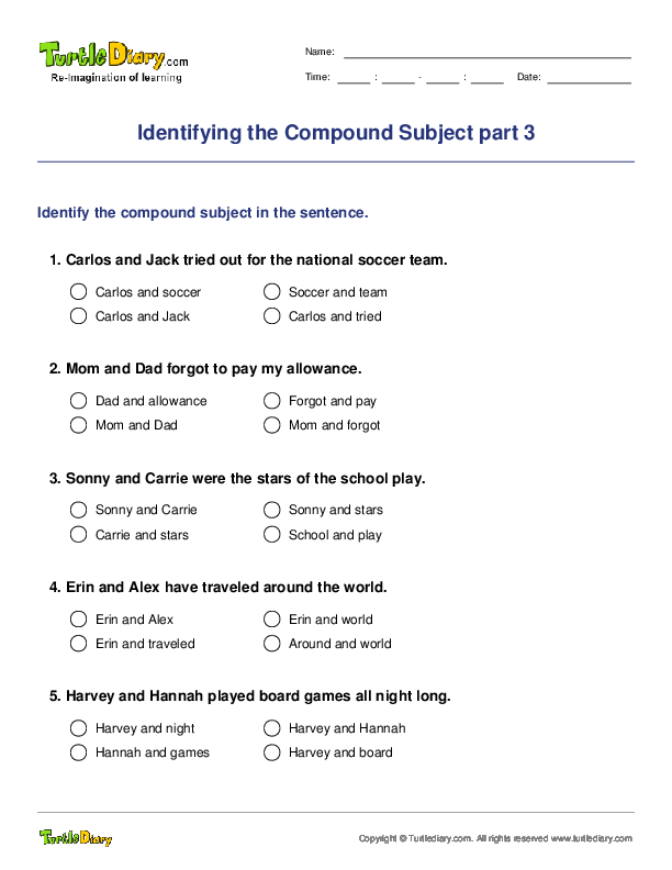 identifying-the-compound-subject-part-3-turtle-diary-worksheet