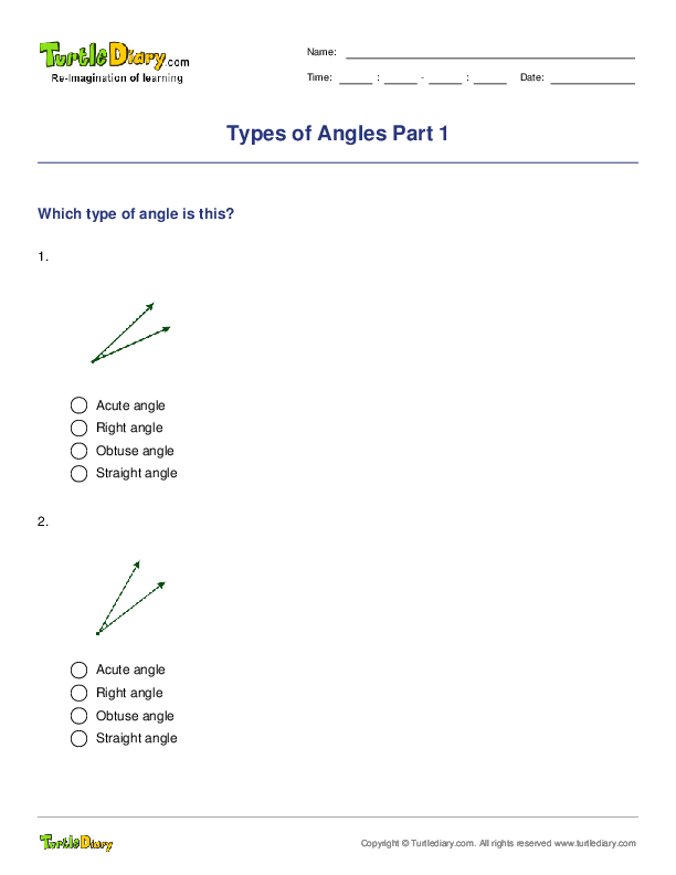 Types of Angles Part 1