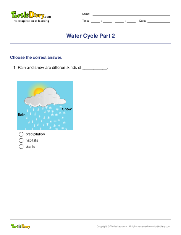 Water Cycle Part 2