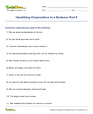 Identifying Conjunctions in a Sentence Part 3