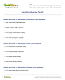 Identify Adverbs Part 2