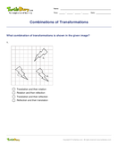 Combinations of Transformations - geometry - Fourth Grade