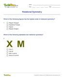 Rotational Symmetry - geometry - Fifth Grade