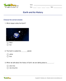 Earth and Its History - earth-and-its-resources - Second Grade