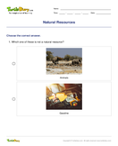 Natural Resources - earth-and-its-resources - Fourth Grade