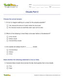 Clouds Part 2 - weather-and-seasons - Fourth Grade